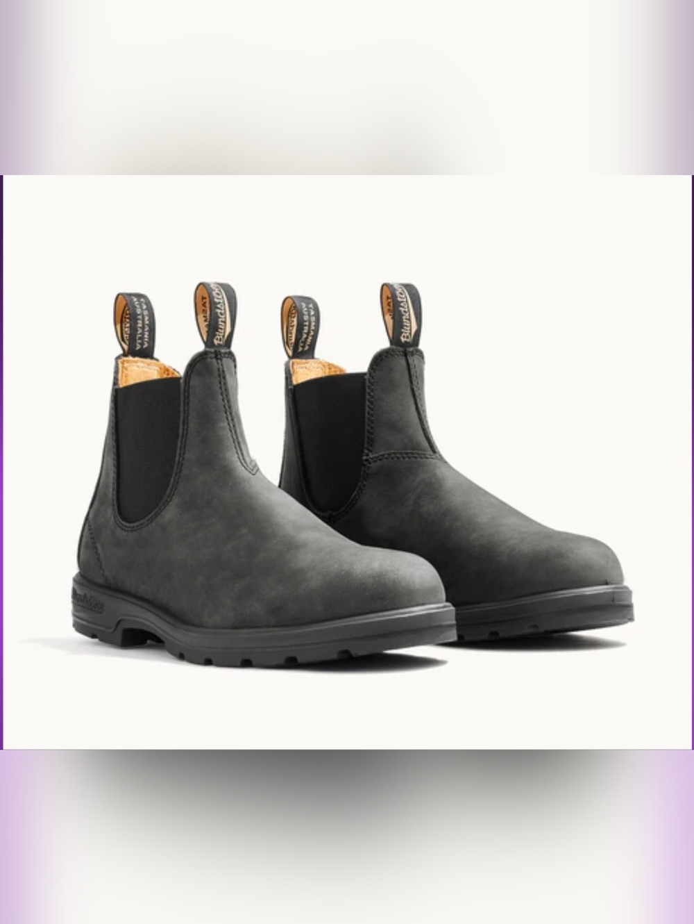 Blundstone Women's Classics #587 Chelsea Boots In Rustic Black - Picture 2 of 8